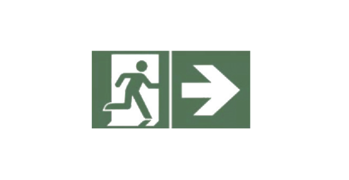 Pictogram KRATEx 300 Kit Exit+Arrow REF: 10335715