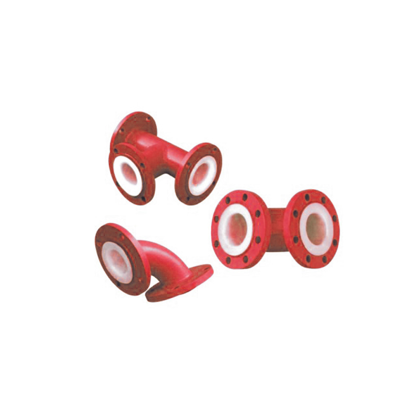 Teflon plastic lined elbow/Tee pipe