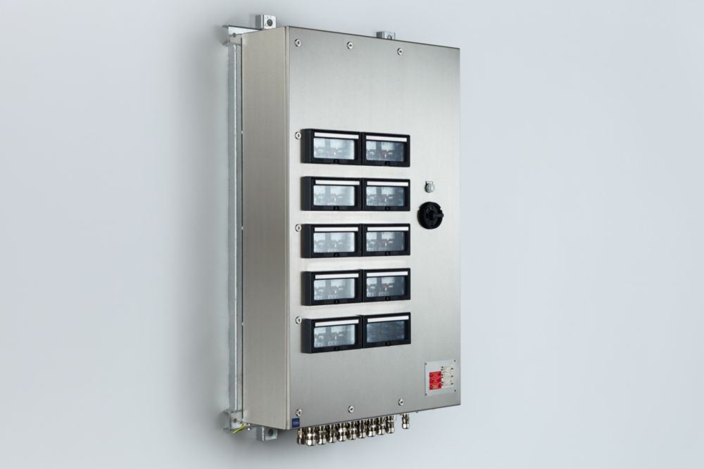 Control and distribution boxes made of stainless steel Series 8150