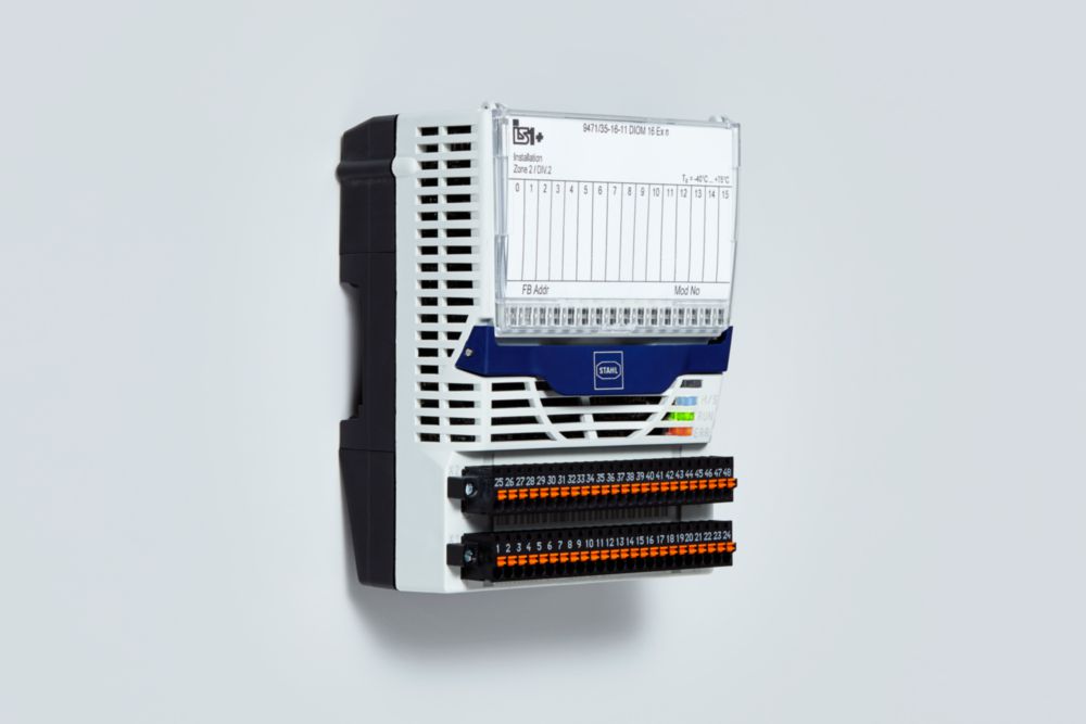 NAMUR digital input/output module for Zone 2 Ex n Series 9471/35