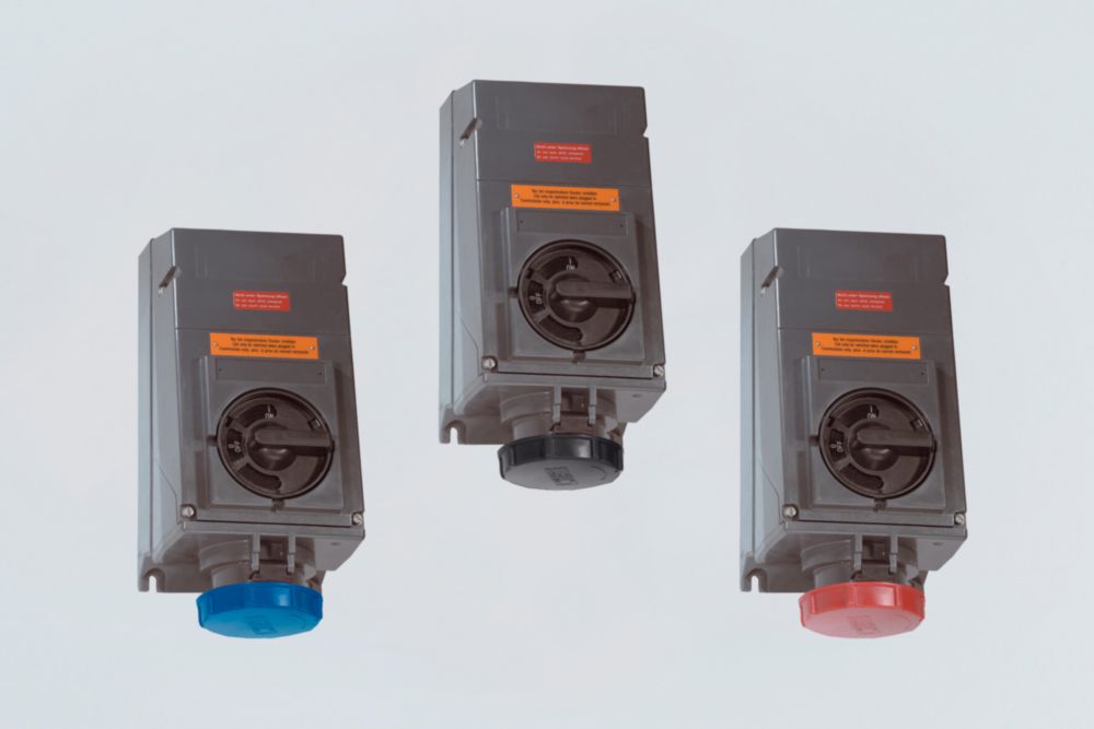 Series 8579/41 60 A wall-mounting sockets