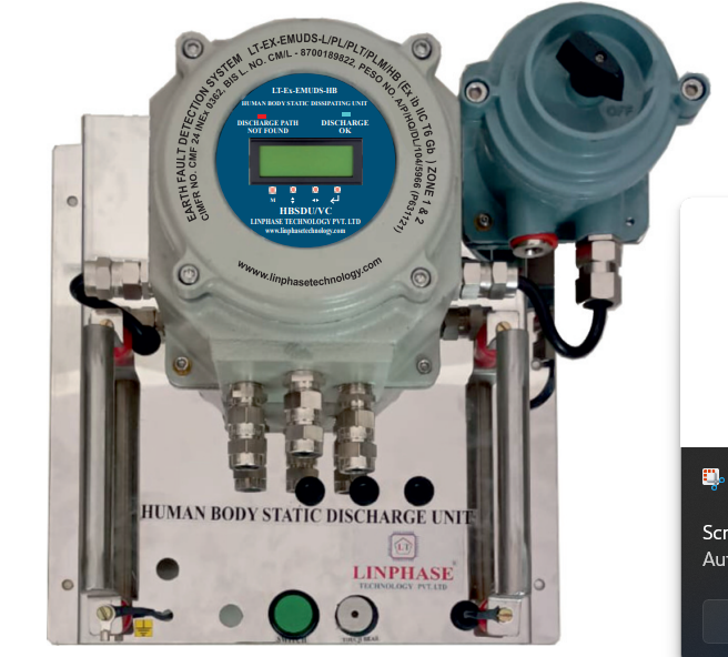 human body static discharge units