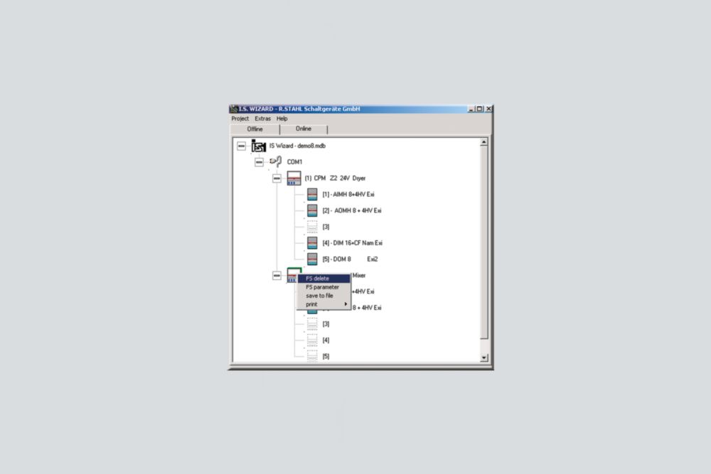 IS Wizard Series 9499 PC software