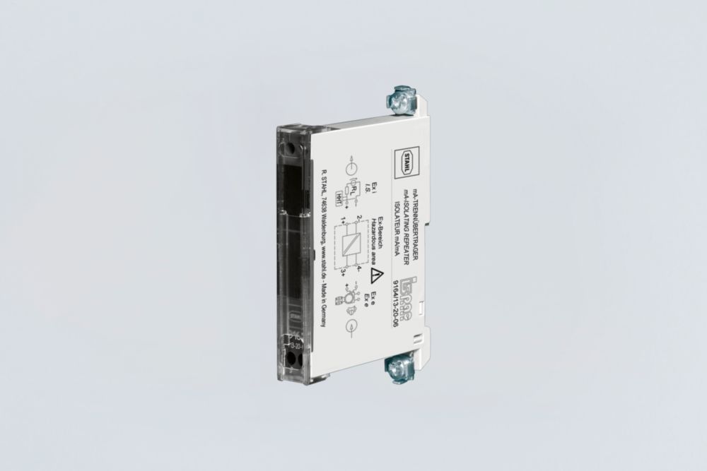 mA isolating repeater Series 9164 – non-Ex i