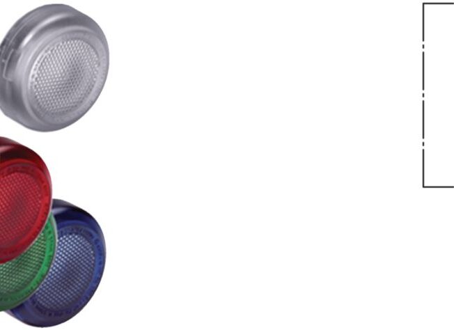 8040/1180X-54C06SA70, LED indicator lamp, Installation position middle: Indicator lamp bezel, All colours, LED indicator lamp, Zone 1, 2, 21, 22