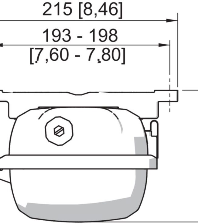 EXLUX linear luminaire with LED, standard, 5000 K – neutral white; 2890lm; 18 W; 100 ... 240 V, Drilled holes: 3 x M20; Size: 2, Zone 1/2/21/22